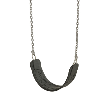 Flexibil scaun de leagăn public Negru 620913