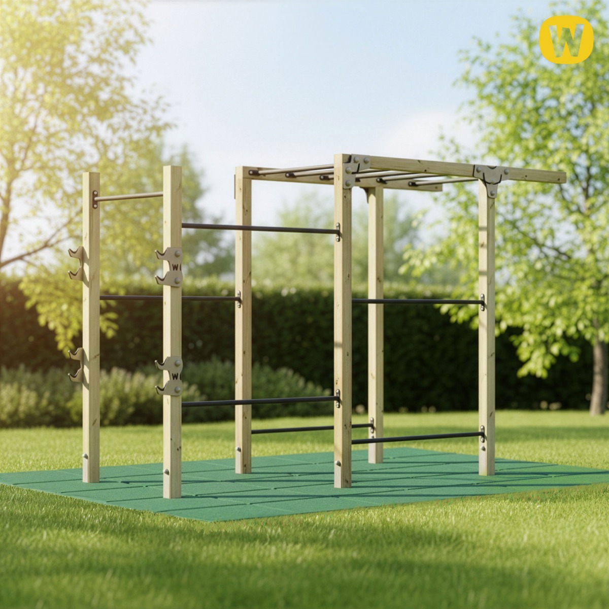 Placă protecție la cădere 50x50x3 cm 621705