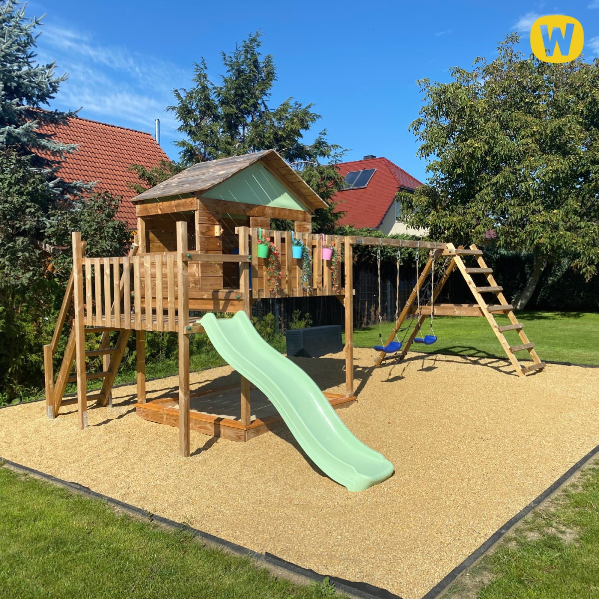 Căsuță de joacă pe piloni Wickey Smart Seastar 820860_k