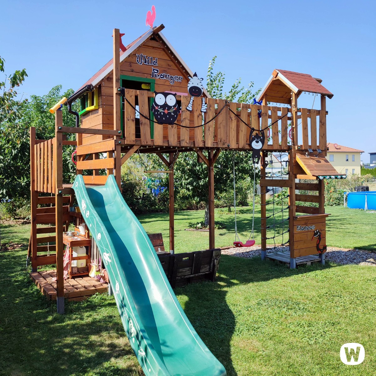 Căsuță de joacă pe piloni Wickey Smart Ranger 814139_k