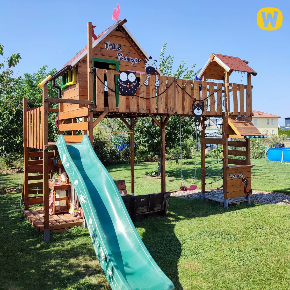 Căsuță de joacă pe piloni Wickey Smart Ranger 814139_k