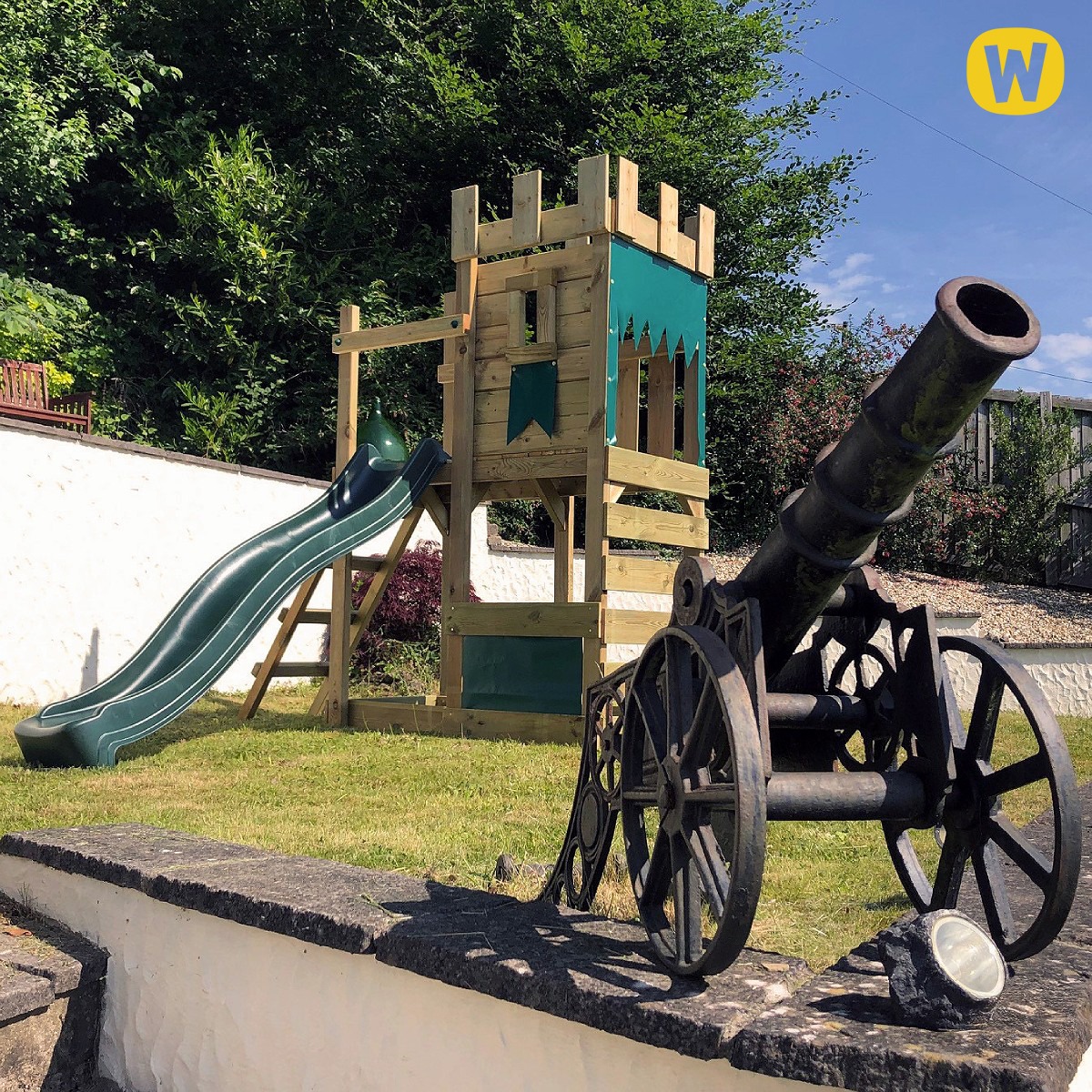 Complex de cățărare Wickey CannonFlyer 810125_k