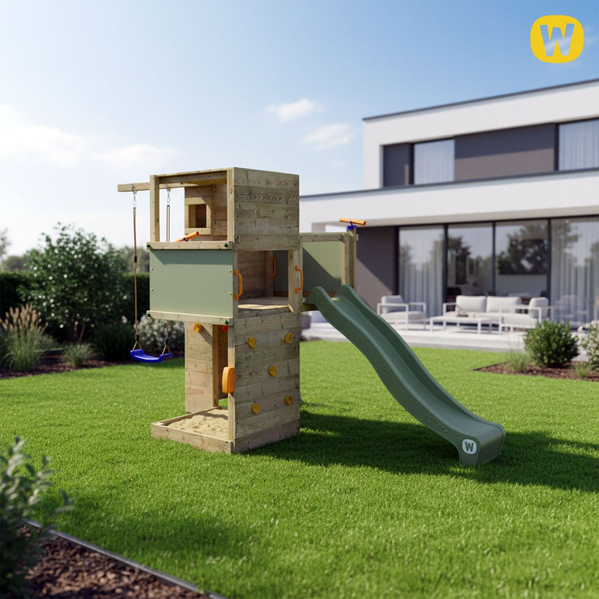 Complex de cățărare Wickey Smart Cube 811820_k