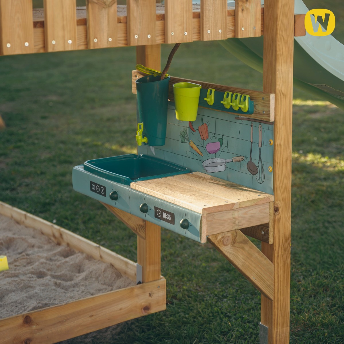 Bucătărie de noroi Wickey Muddey Play 832362_k